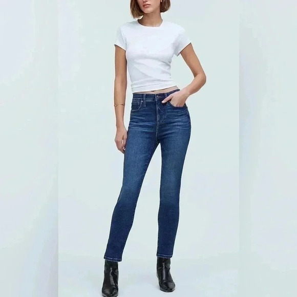 Madewell Roadtripper Stovepipe Denim Jeans Pants Size 29P - Picture 8 of 16